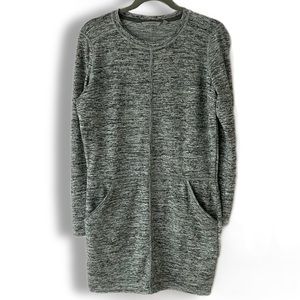 Athleta Gray Long Sleeve Dress